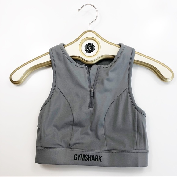 Gymshark Non Stop Sports Bra Smokey Grey - Picture 1 of 14